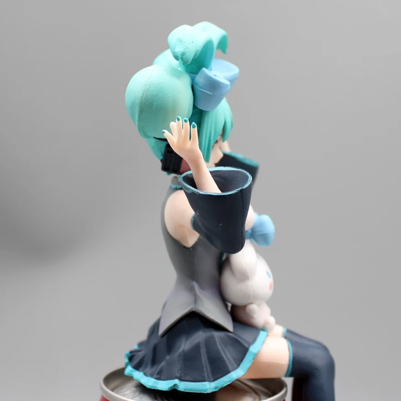 Hatsune Miku X Cinnamoroll Figura Anime, Modelos De PVC, Enfeites De Carro Bonito, Crianças Periféricas, Brinquedos De Férias, Presente, Novos Desenhos Animados