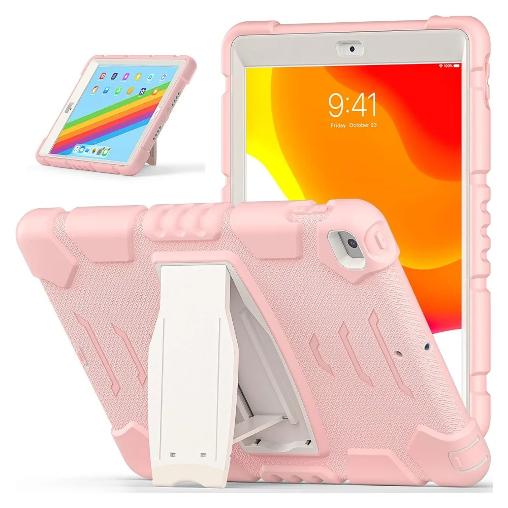 Stand Case For iPad A16 2025 11th 10.9 2022 10th 10.2 7th 8th 9th Air 3 2 Pro 10.5 9.7 2017 2018 Mini 4 5 Heavy Duty Tablet Etui