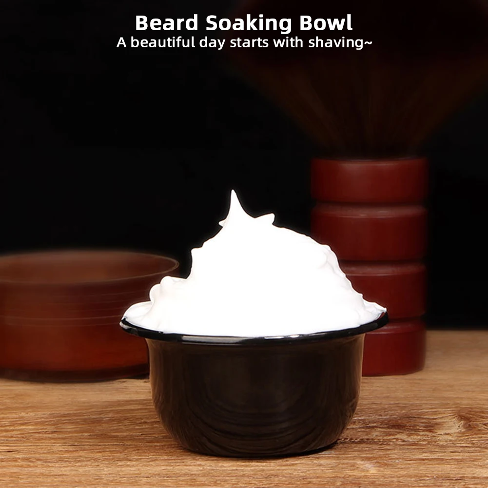 Beard Shaving Cream Bowl Barbers Beard Shave Soaps Mug Cup For Family Professional Shaving Soaps Bowl Durable Brush Bowl Mug