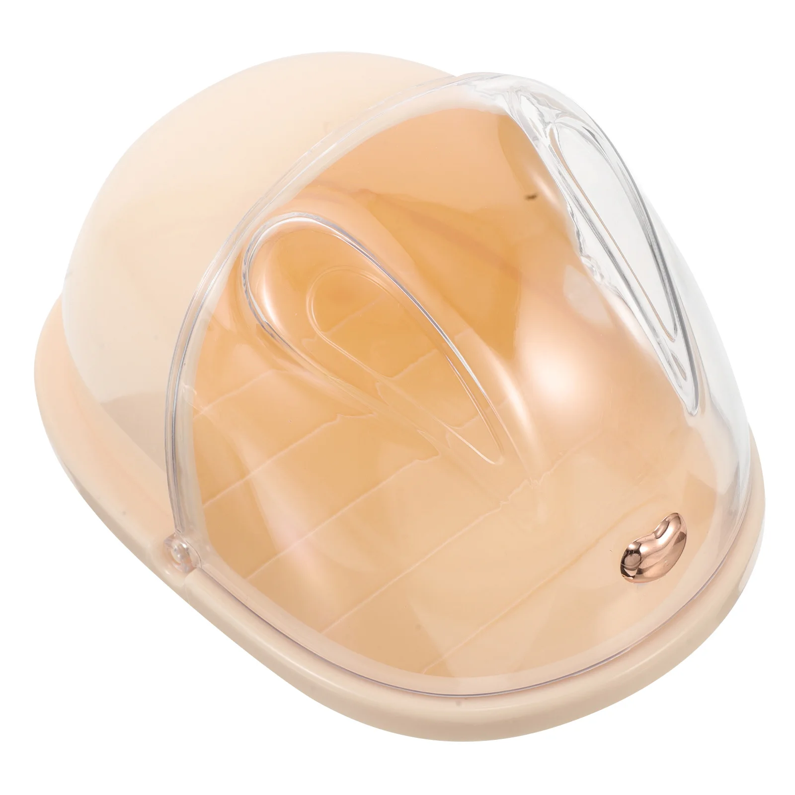 

Cute Rabbit Makeup Sponge Holder Spacious Sturdy Portable Beauty Egg Storage Box Dressing Accessories Organizer Counter Top