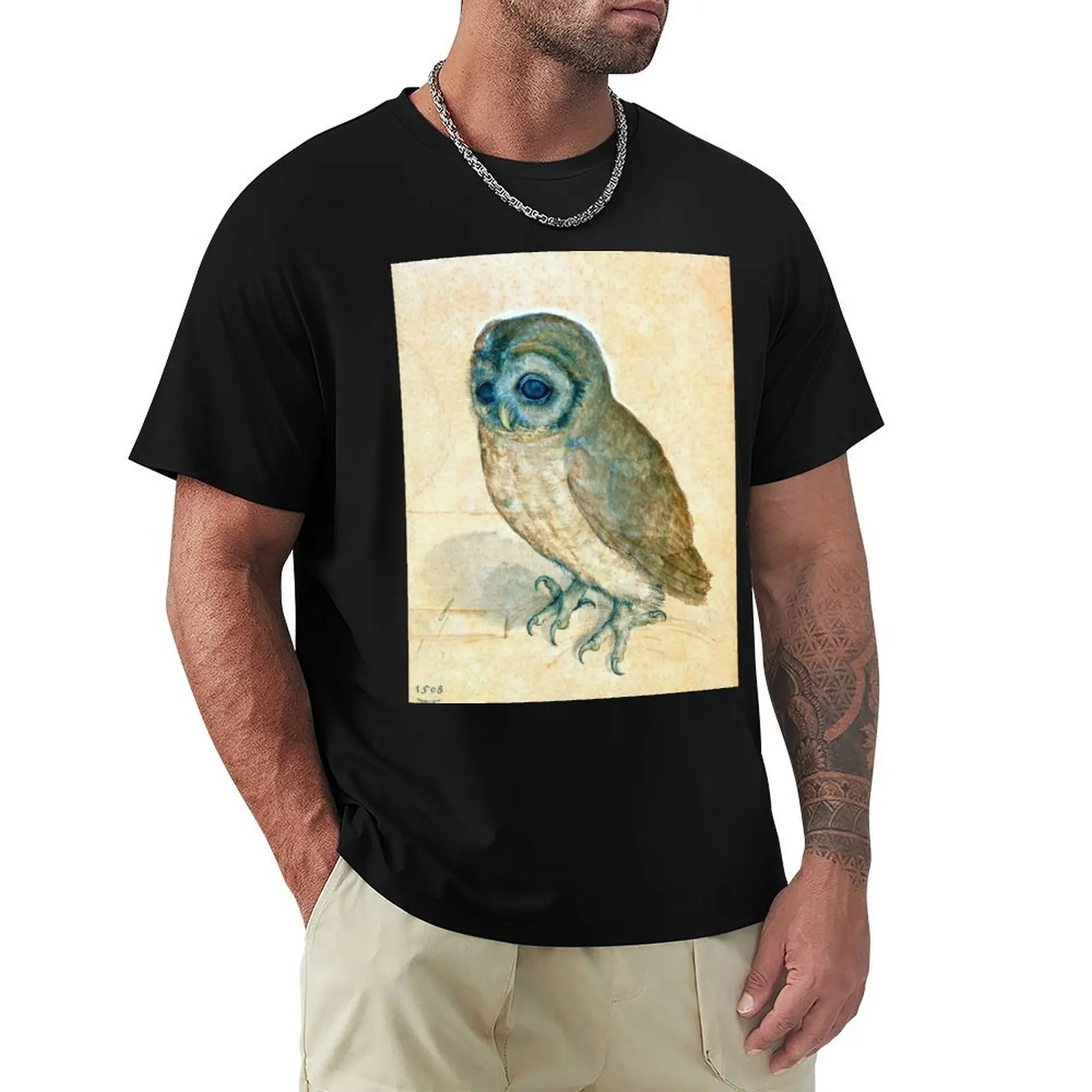 

Albrecht Dürer Little Owl T-Shirt affliction shirts vintage clothes cute clothes mens white t shirts