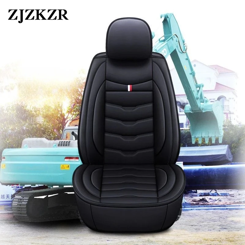 

Универсальный чехол для автомобильного сиденья из искусственной кожи для экскаватора-экскаватора для Doosan Hitachi Kobelco Hyundai Liugong CAT Komatsu Sany Volov