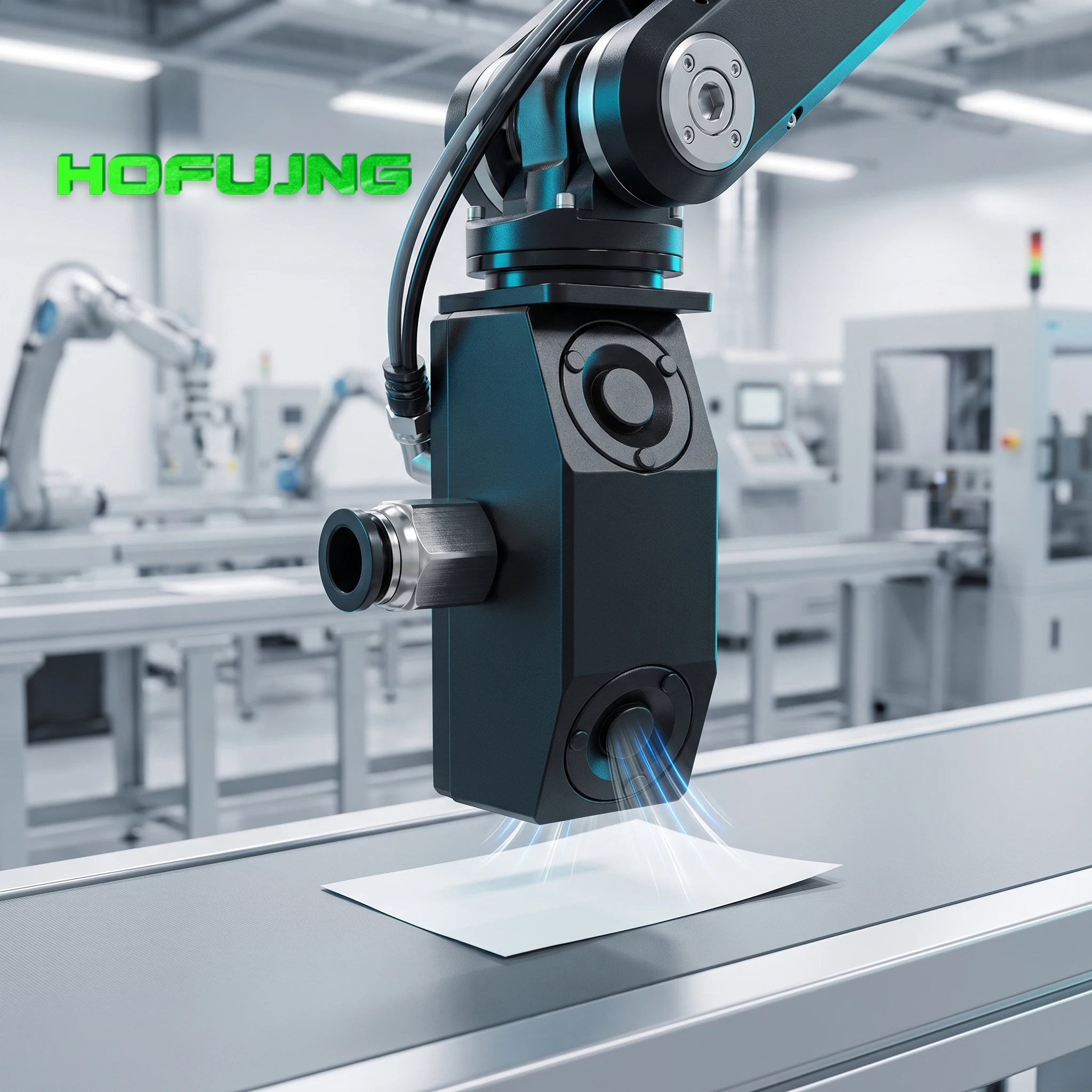 Non Marking Vacuum Suction Cup for Label Paper Peeling Thin Film Sheet Handling Robot Arm Gripper