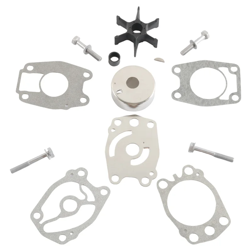 Compact 6F5-W0078-00 Outboard Motor Water Pump Impeller Repair Kit For Yamaha Outboard 40HP 18-3347 6F5-W0078-A0-00