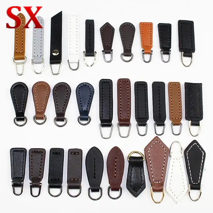 

Кожаные подвески-пуллеры для сумок, аксессуары для женских и мужских сумок, аксессуары для одежды из ПУ кожи