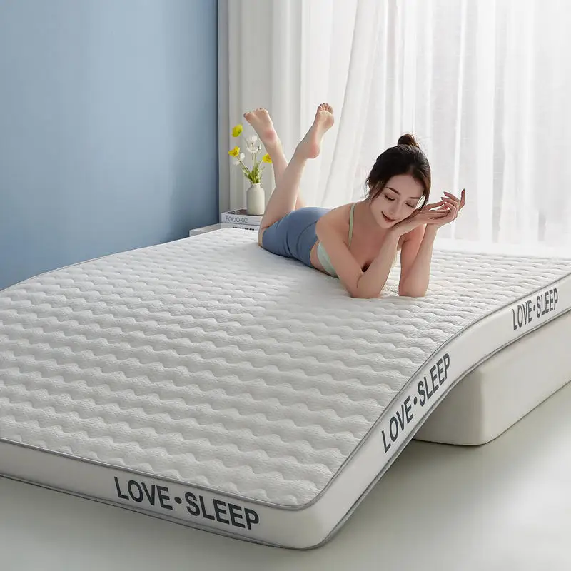 

Latex mattress home cushioned student dormitory tatami thickened single and double custom memory cotton bed mat