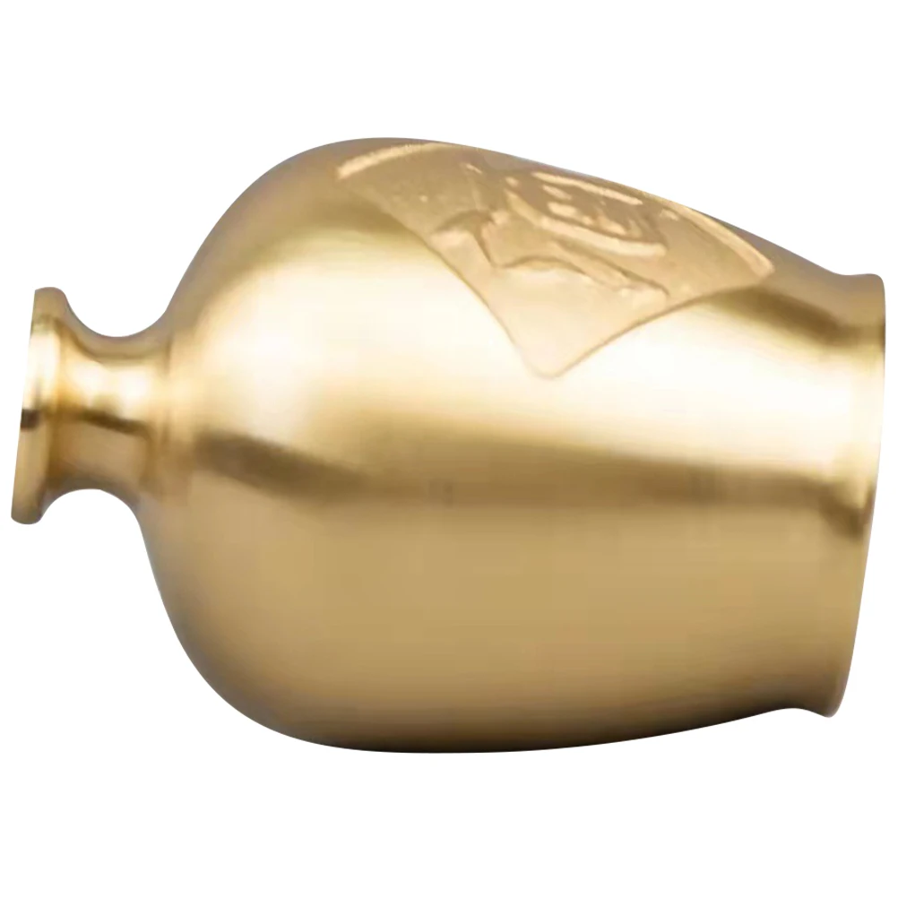

Brass Pot Figurine Decor Retro Home Decorations for Living Room Bookshelf Table Shelf nament Gifts 50ml Storage
