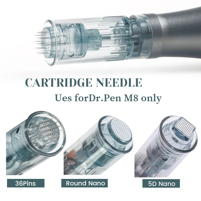 Dr. pen M8 Игла с микронизом 11 16 24 36 42 Nano Pin Конструкция с защитой от обратного потока Стерильный упакованный байонетный картридж для Dr. pen M8 Dr. pen M8 Игла с микронизом 11 16 24 36 42 Nano Pin Конструкция с защитой от обратного потока Стерильный упакованный байонетный картридж для Dr. pen M8