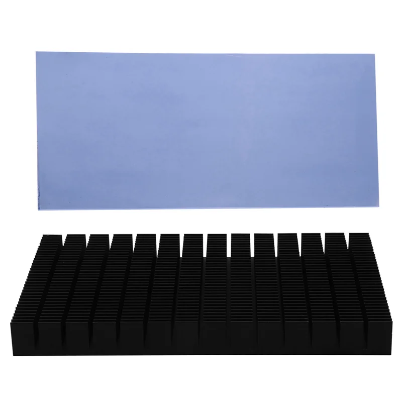 6X لتقوم بها بنفسك مشعاع ألومنيوم لبطاقة الرسومات RTX 3080 3090 المؤخر VRAM ، MOD GPU اللوحة الخلفية 150X90x15mm-A74Z #5