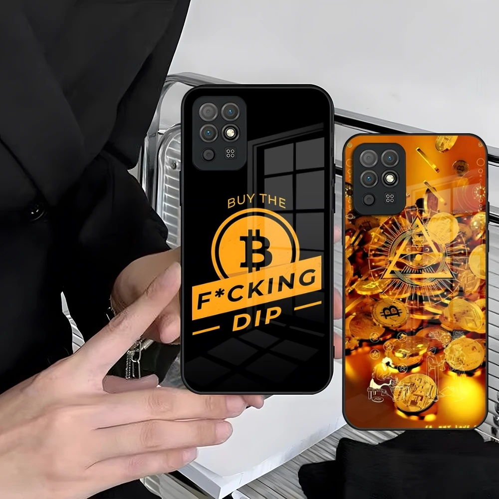 Bitcoin BTC Phone Case For Redmi 8 10 Poco x3Pro 9 x3Nfc 12 9T x3 9A Note10 Pro Note12 11 x5 Pro Note8 Plus 11 s coque