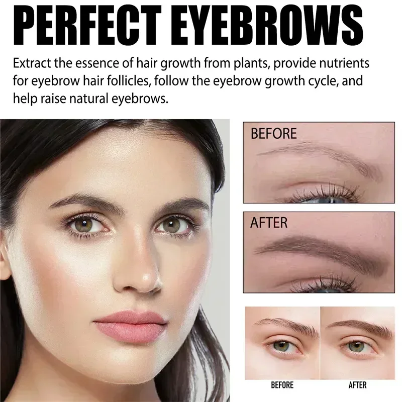 Hot sales Fast Eyebrow Growth Serum Pen Lashes Enhancer Prevent Eyelash Loss Thicker Fuller Longer Products Nourish Eye Care Mak