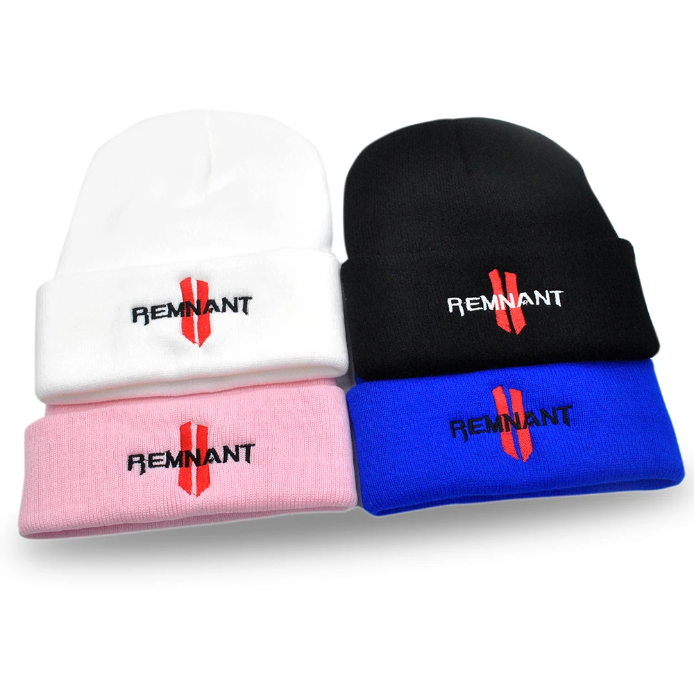 Remnant 2 Beanie Cap Knitted Embroidery Hat Winter Hats for Adult Hip Hop  Knitted Hats