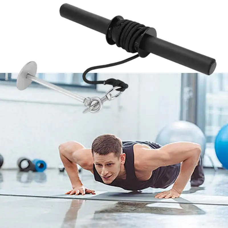 Wrist Roller Forearm Exerciser Arm Training Workout Equipment Forearm Strengthener With Quick Locking Mechanism Anti-Slip Grip