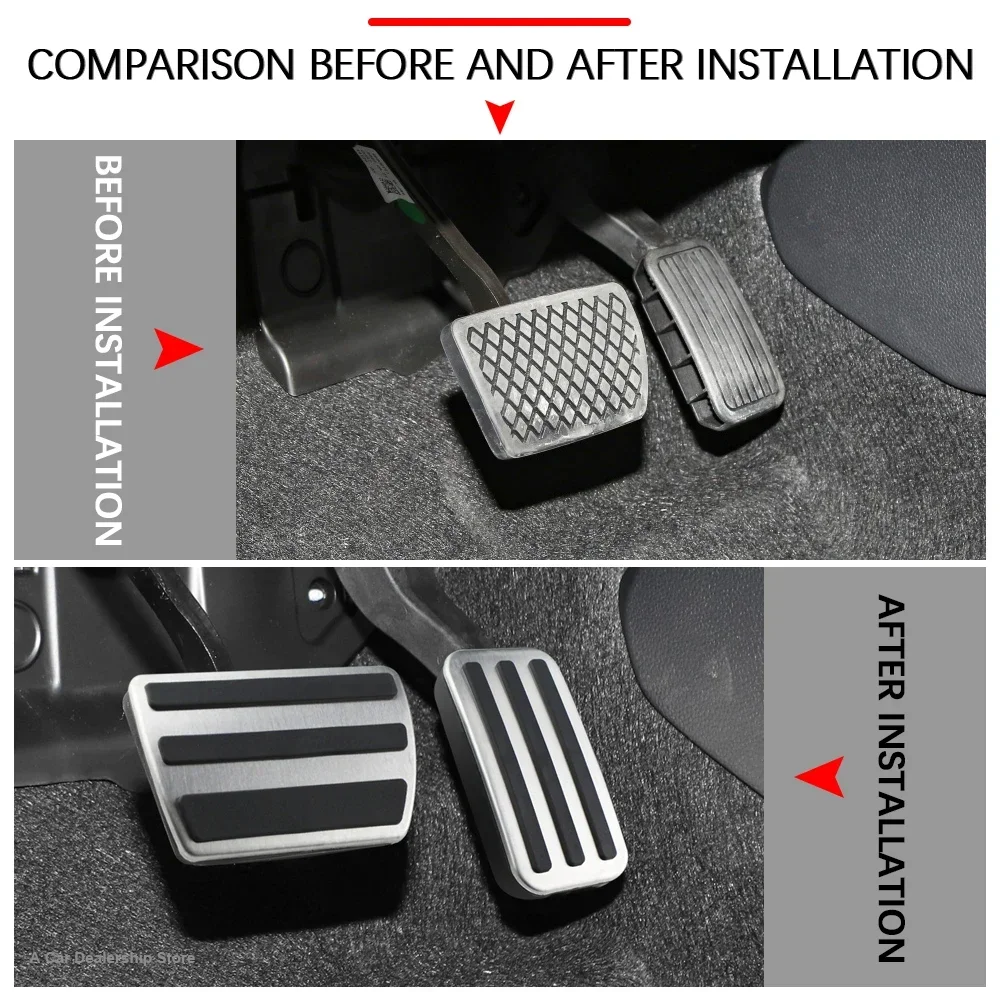 for Honda Jade Elysion Odyssey 2014 2015 2016 2017 2018  Car Accessories Accelerator Fuel Brake Pedal Foot Rest Pedals Pad Cover