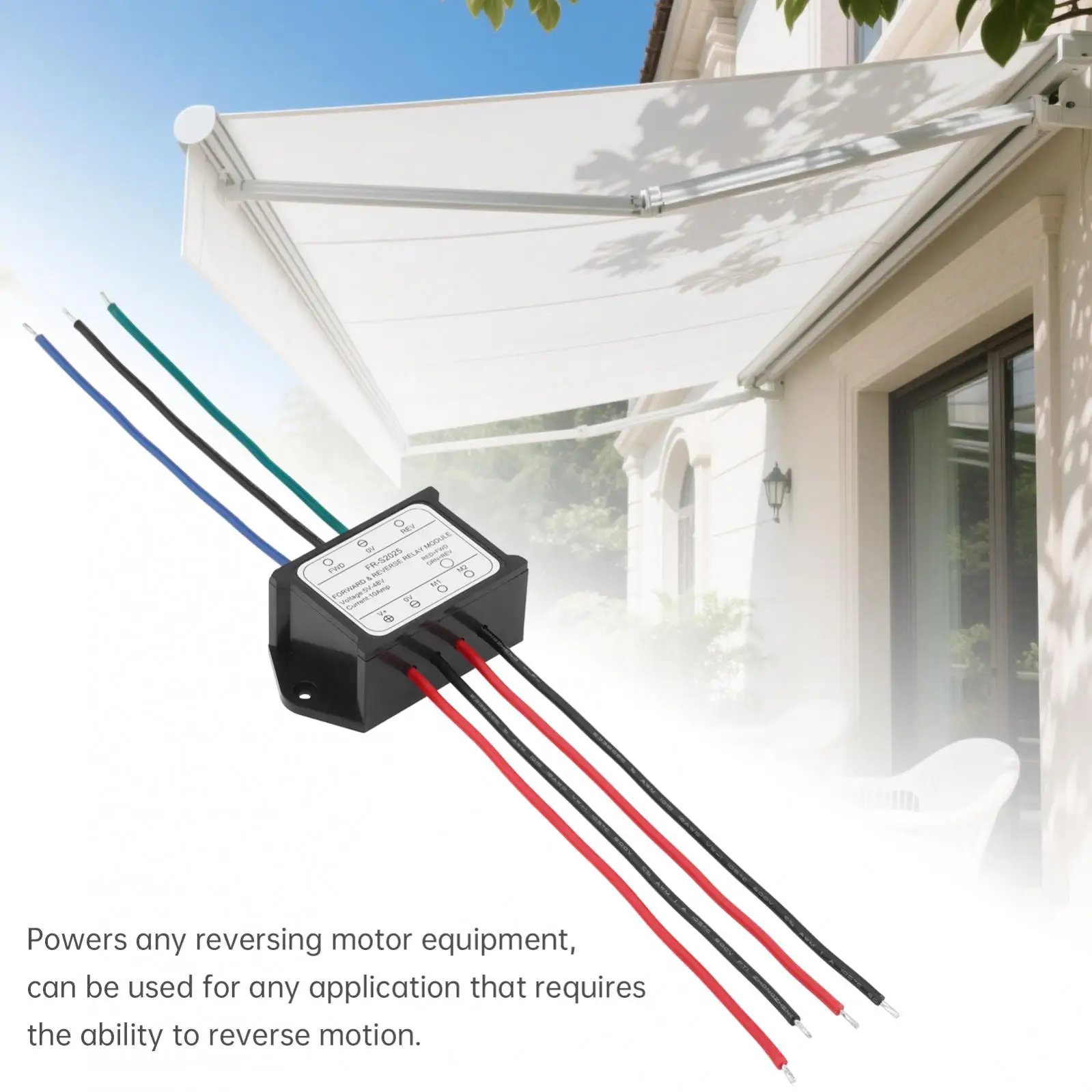 

5V - 48V Forward and Reverse Relay Module Reversing Relay Module for Linear Actuator / Motor / Lifter