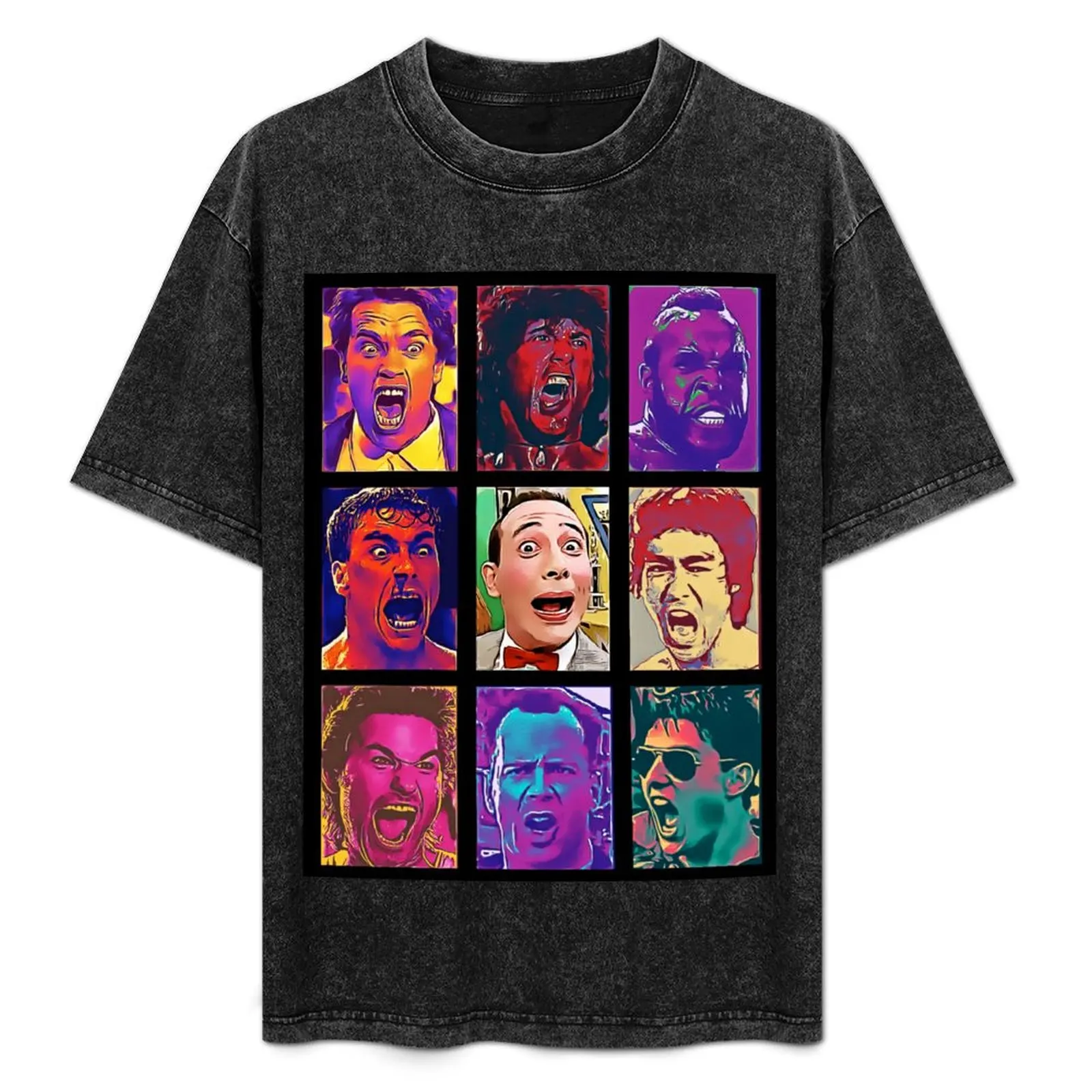 Action Peewee Pop Art T-Shirt custom shirt shirts graphic tees mens fashion