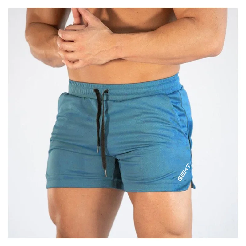 Calções Esportivos Masculinos de Secagem Rápida, Roupa Banho Lazer, Corrida, Exercício, Fitness, Treino, Squat Profundo, Calças de Praia para Natação, Verão