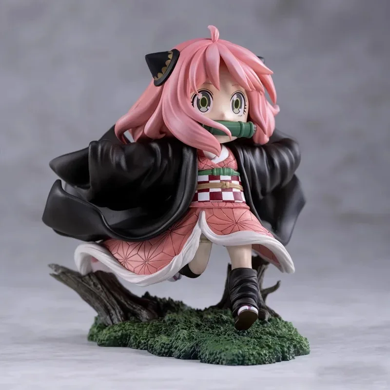 Niedliche Q-Edition Anya Forger Actionfigur von Spy Play House – Wunderschönes junges Anime-Sammlerstück / Shouban-Spielzeug