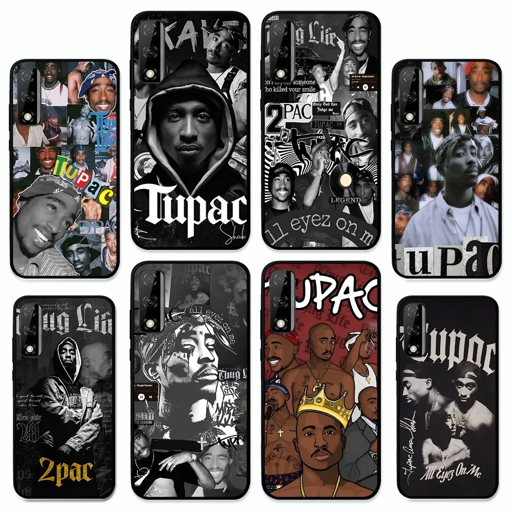 Rap Singer Tupac Shakur Phone Case For Huawei Y9 6 7 5 Prime Enjoy 7s 7 8 Plus 7a 9e 9plus 8E Lite Psmart Shell