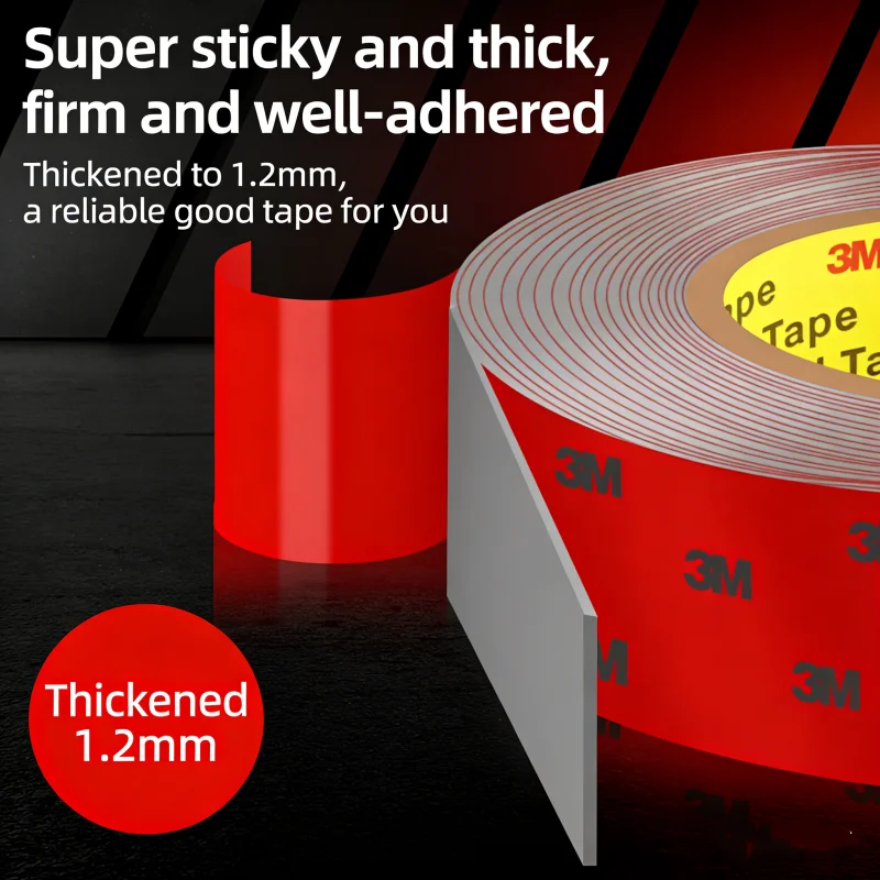3M VHB Strong Double Sided Adhesive 5112 High Viscosity Strong Thickened Automotive Tape Traceless Wall Fixing Adhesive Tape