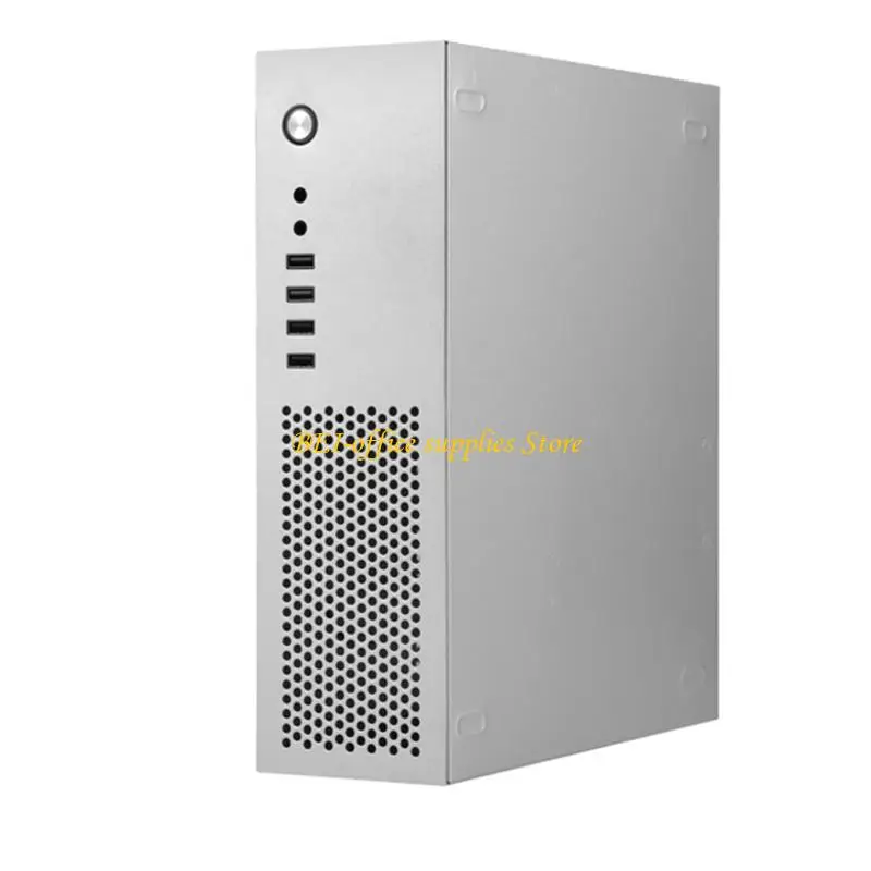 

A10 7.3L M-ATX Chassis A4 HTPC Portable Computer PC Support PCIe 2.5' SSD Drive Mini Flex PSU Case