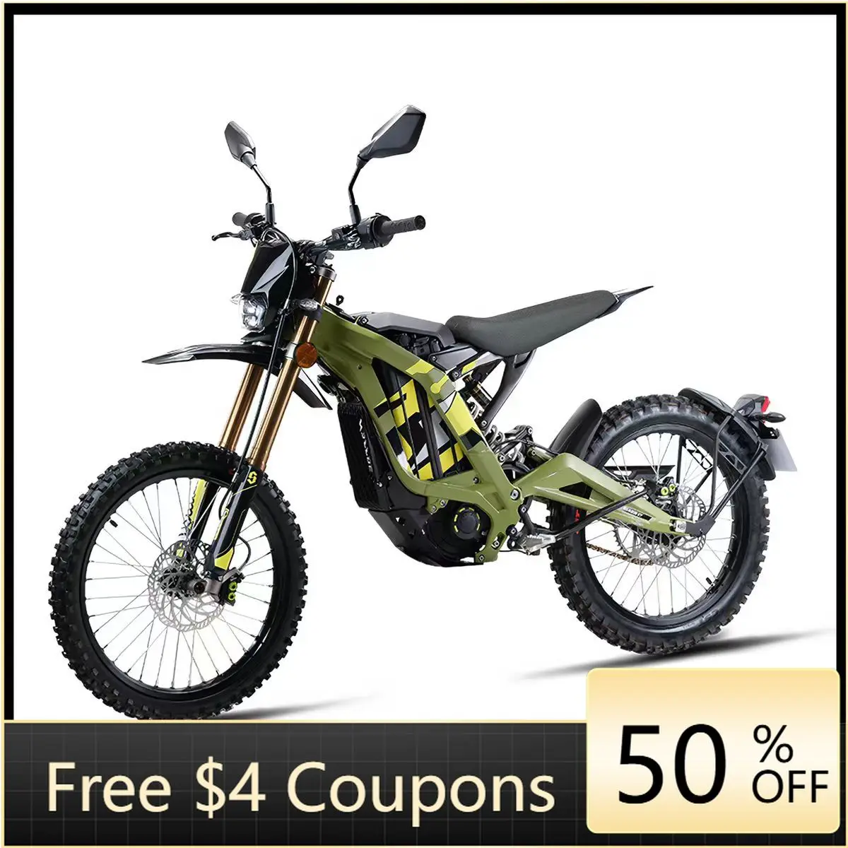 

SXLL Black 2026 Light Bee X 10000w Suron Surround 72V 35AH WHITE Lbx Electric Mountain Bike, Other Motorcycles
