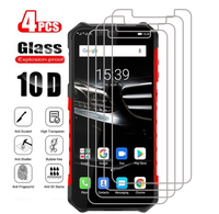 4PCS For Ulefone Armor 6E Tempered Glass Protective ON For Ulefone Armor 6 6S Screen Protector Smart Phone Cover Film