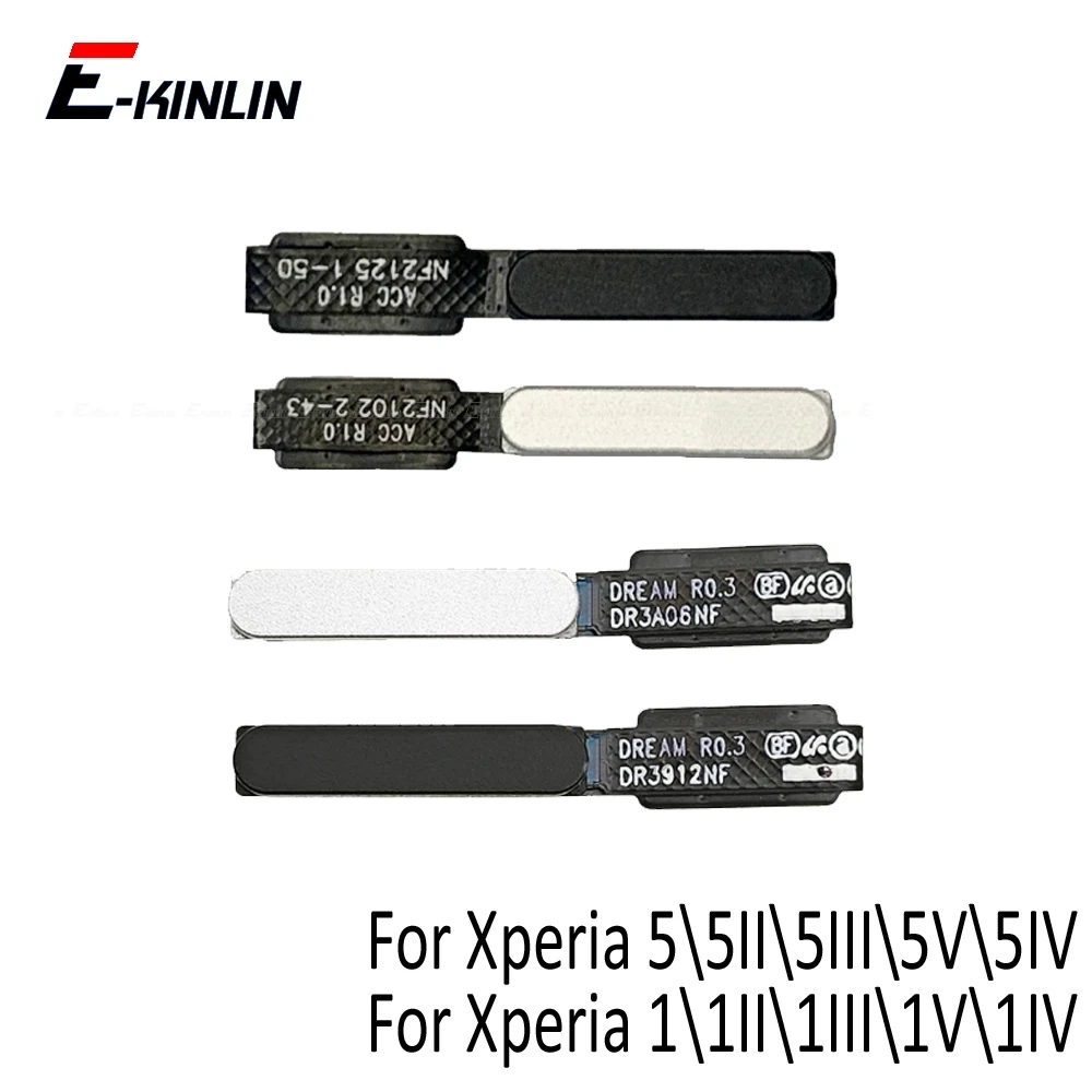 

Power Button Touch ID Fingerprint Connector Sensor Menu Button Flex Cable Ribbon For Sony Xperia 1 5 II III V VI IV