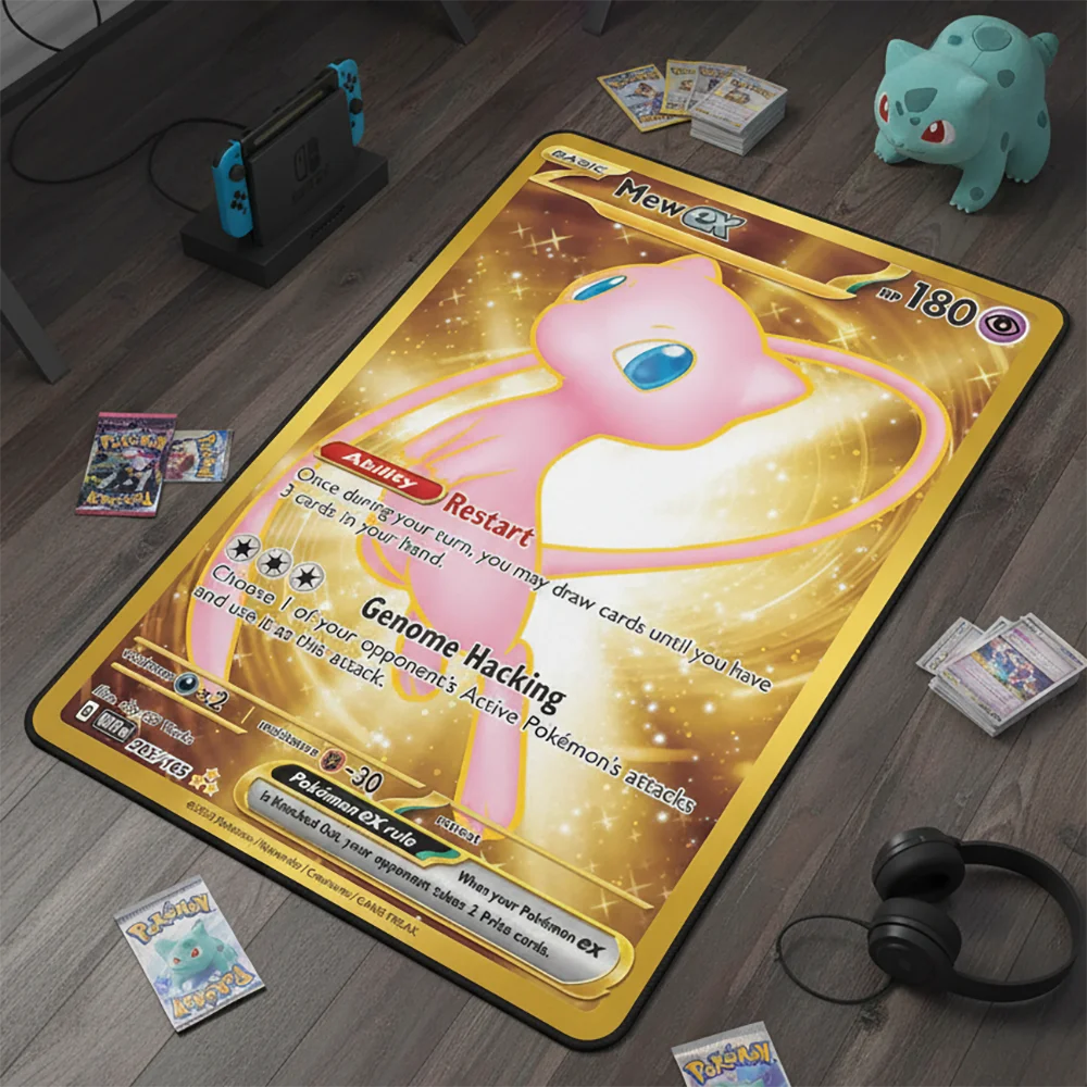 Gaming Accessories For Kids - Dywan Anime Pokemon Mew EX, Dywanik
