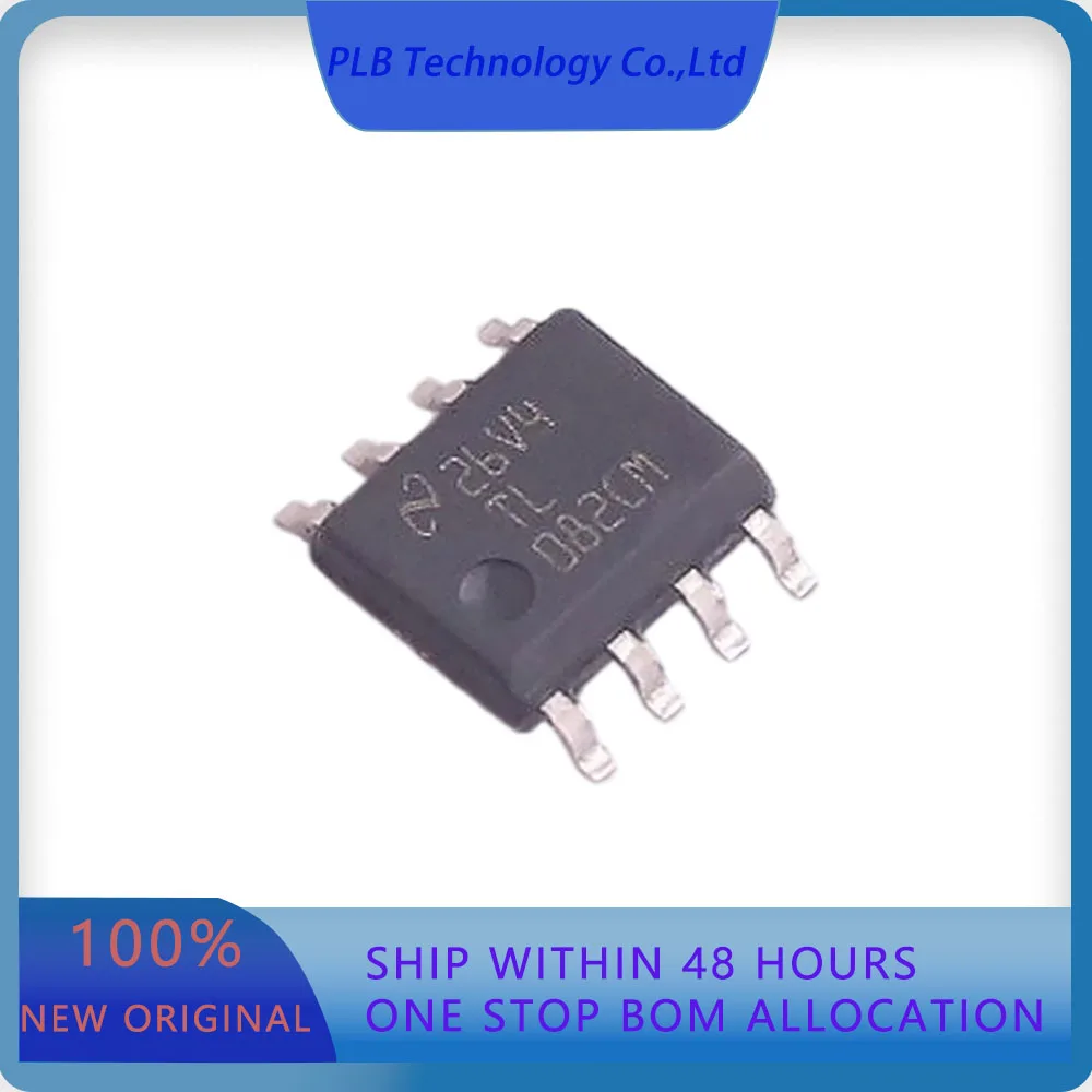 5PCS TL082CMX/NOPB TL082 5mV 50pA 4MHz 13V/us 2 SOIC-8 Amplificadores de entrada FET Stock original