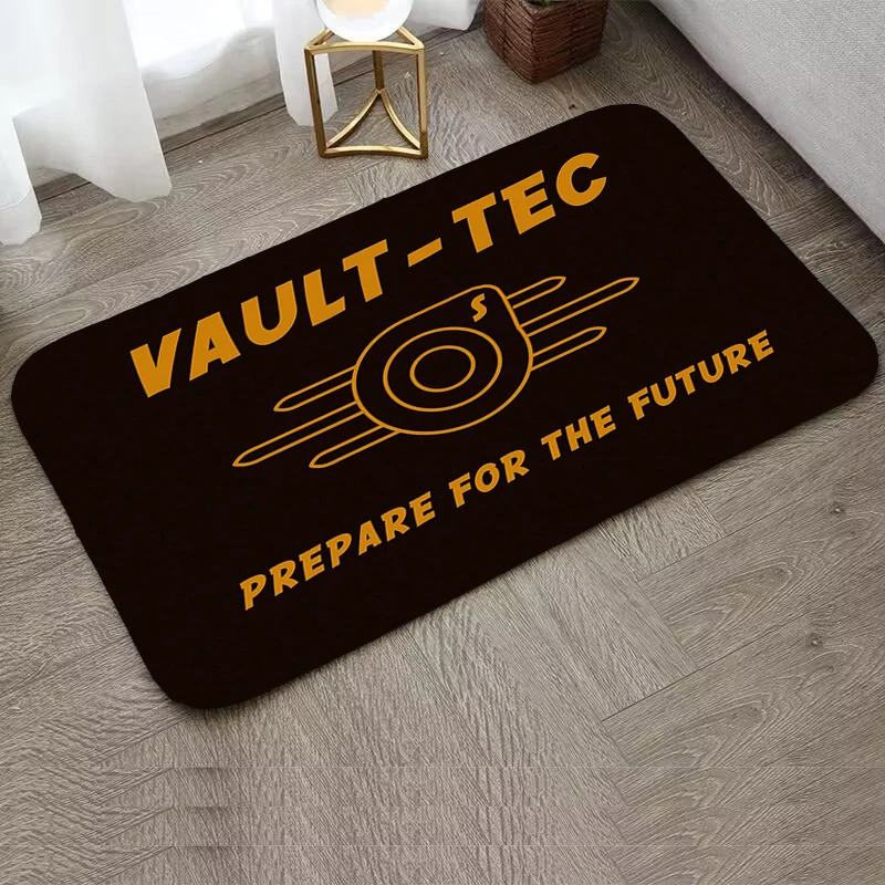 Children Room Mat Vault Tec Home Decoration Washable Non-slip Kitchen Rug Entrance Doormat Floor Mats Rugs Anime Carpet Custom