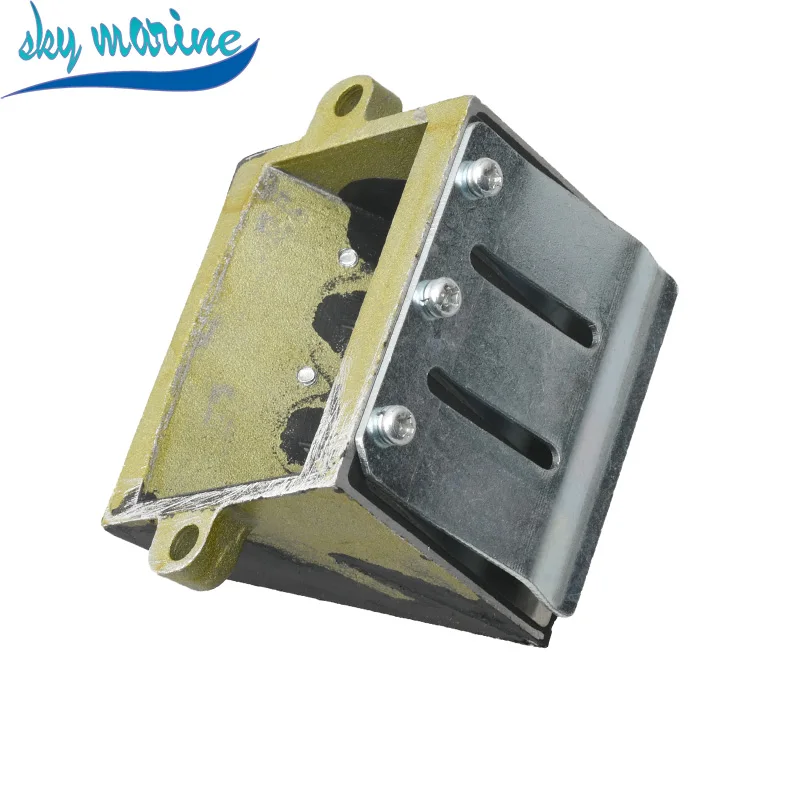 

6H2-13610 6H3-13610 морской язычковый клапан для Yamaha подвесной мотор 2 ход 60HP 3 цилиндра Parsun Seapro Hdx запчасти 6H2-13610-00