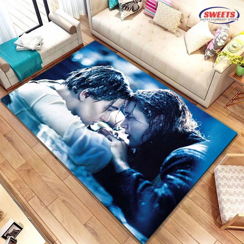 Timeless Classic Movie T-Titan1c Carpet for Living Room Bedroom Hallway Long Strip Anti-slip Soft Area Rug Sofa Doormat Home Mat