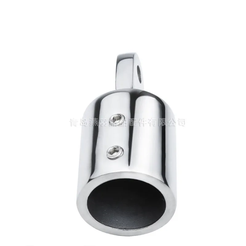 Yacht double top silky cap, stainless steel casting marine awning accessories, sunshade and rain, speedboat supplies