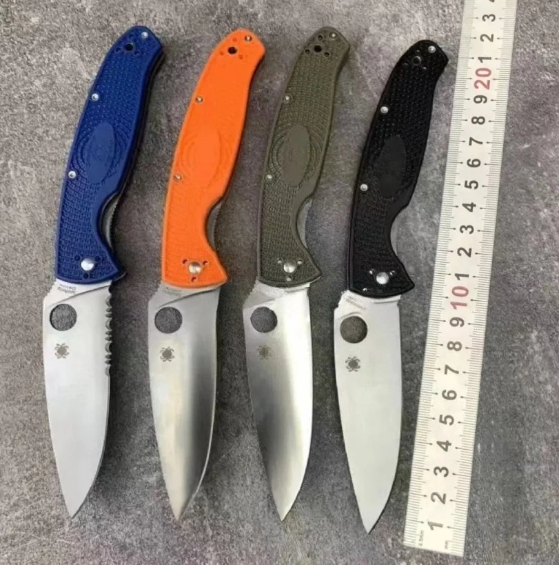 

C142 folding knife glass brazing handle wild camping fruit paring knife