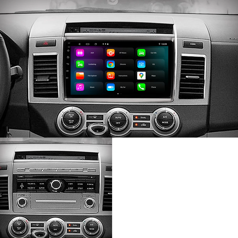 JIULUNET 8 core Car Radio GPS Android 12 For Mazda MPV LY 2006 - 2016 Multimedia Video Player Navigation Carplay Auto GPS 2 Din