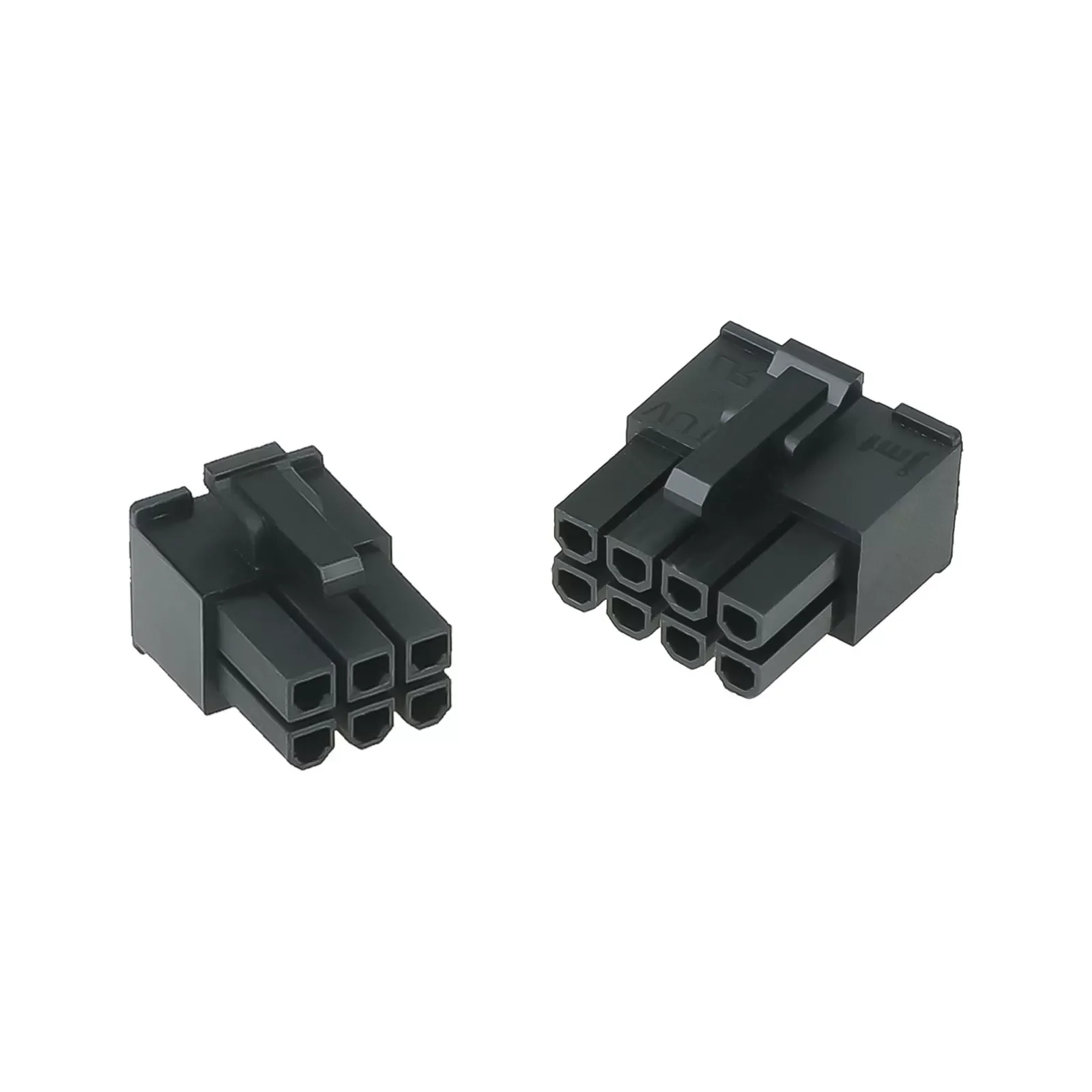 4.2mm Special 6Pin Power Connector Housing JMT 8Pin Full Round Hole Connector for Antec, SAMA, and SuperFlower Power Cable DIY