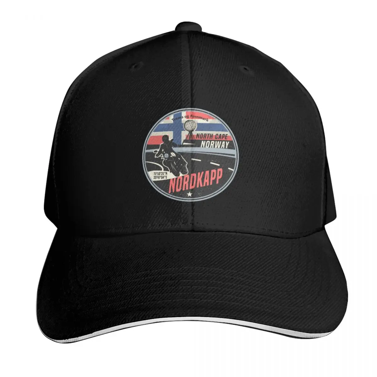 

Nordkapp, North Cape, Norway Baseball Cap luxury woman cap funny hat beach hat Vintage For Women Men's