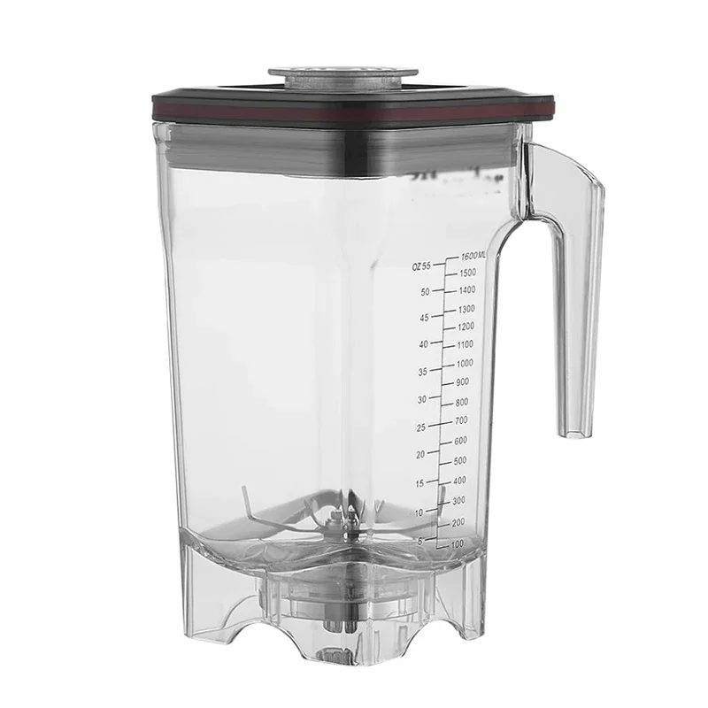 1,6 l Crushed Ice Cup für Blend tec Blender vielseitiger Ersatz misch becher Messer deckel