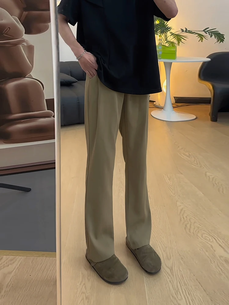 

Мужские летние брюки Brown Design Ice Sensation 57, прямые, повседневные, с манжетами, свободного кроя, в американском стиле