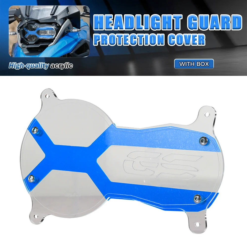 

R1250GS R1200GS/ADV Motorcycle Acrylic Headlight Protector Guard light Lense Cover For BMW R1200 GS R1250GSA Edition 40 Years GS