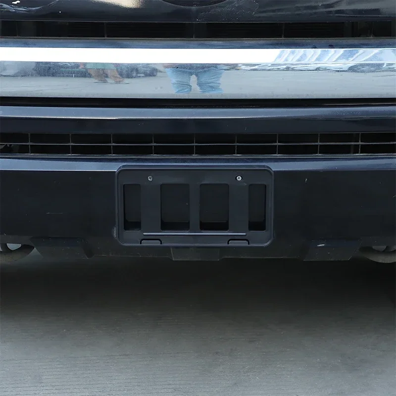 

ABS Car Front License Plate Bracket Tray for Toyota Tundra 2014-2021 75101-0C010 Car Accessories