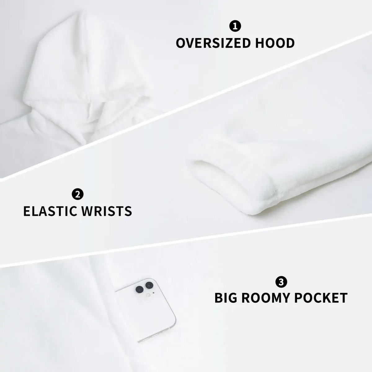 Wearable Blanket Hoodie Sailboat Sea Oversized Sweatshirts Blanket Warm Cozy Flannel Fleece Sherpa Blanket with Pockets 5