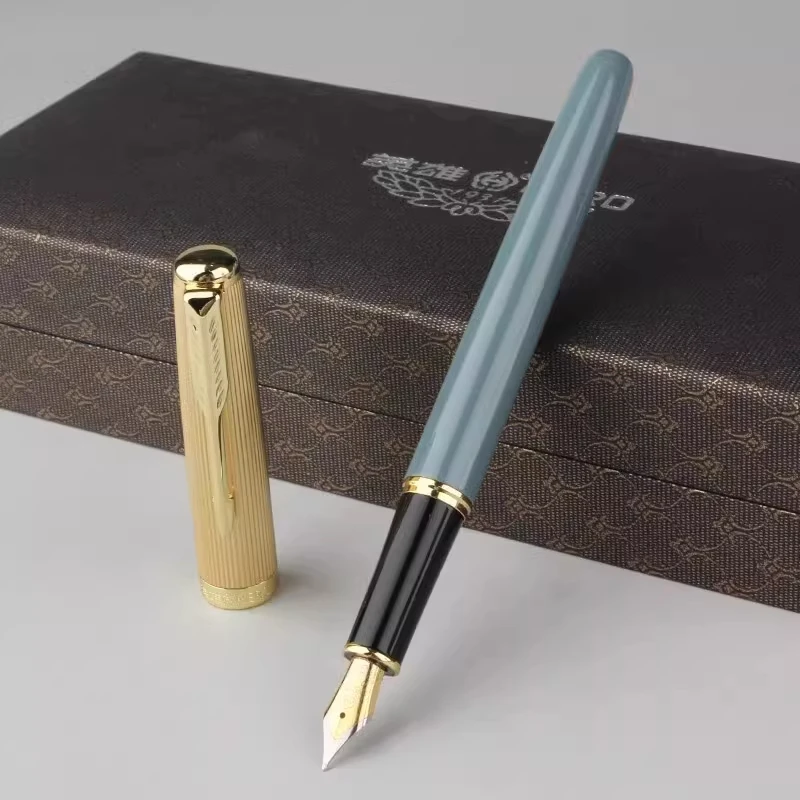 Hero 776 Fountain Pen, Official Authentic, Business Office & Calligraphy Pen, Luxury Gift Box Set for Gifting