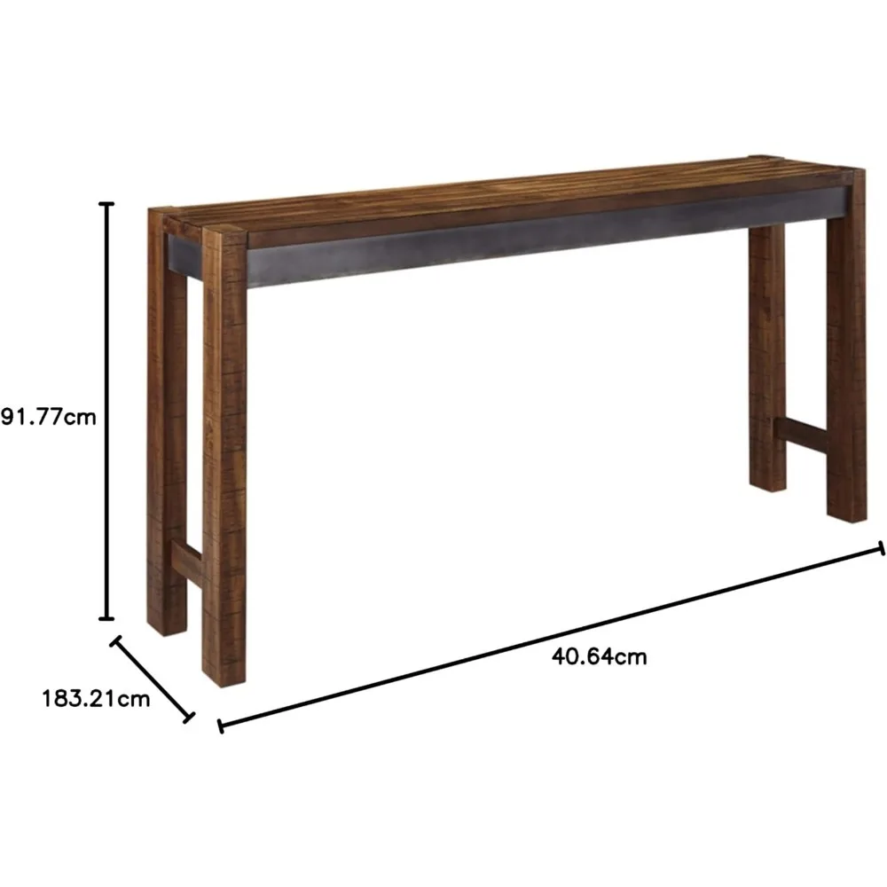 Torjin-Mesa de jantar bicolor com balcão de altura, mobiliário urbano, Torjin