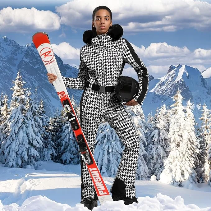 GSOU SCHNEE Einteiliger Skianzug Frauen Verdickung Snowboard Weibliche Overalls Winter Winddicht Wasserdicht Atmungsaktive Kleidung Skifahren – Detail 20