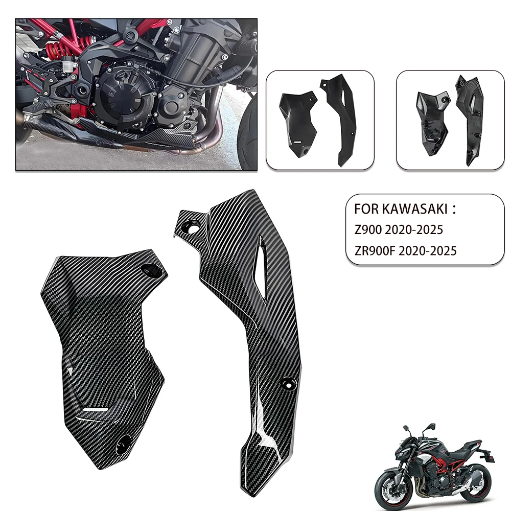 Для Kawasaki Z900 2020-2025 мотоциклетный нижний спойлер, защитный обтекатель, подходит для моделей Z-900, новинка 2023 2024 2025
