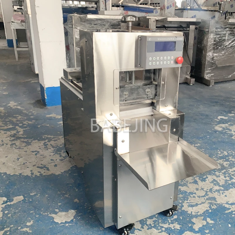 Automatic Digital Mutton Slicer for Frozen Meat Rolls - Meat Cutter Machine for Butcher And Catering Shops