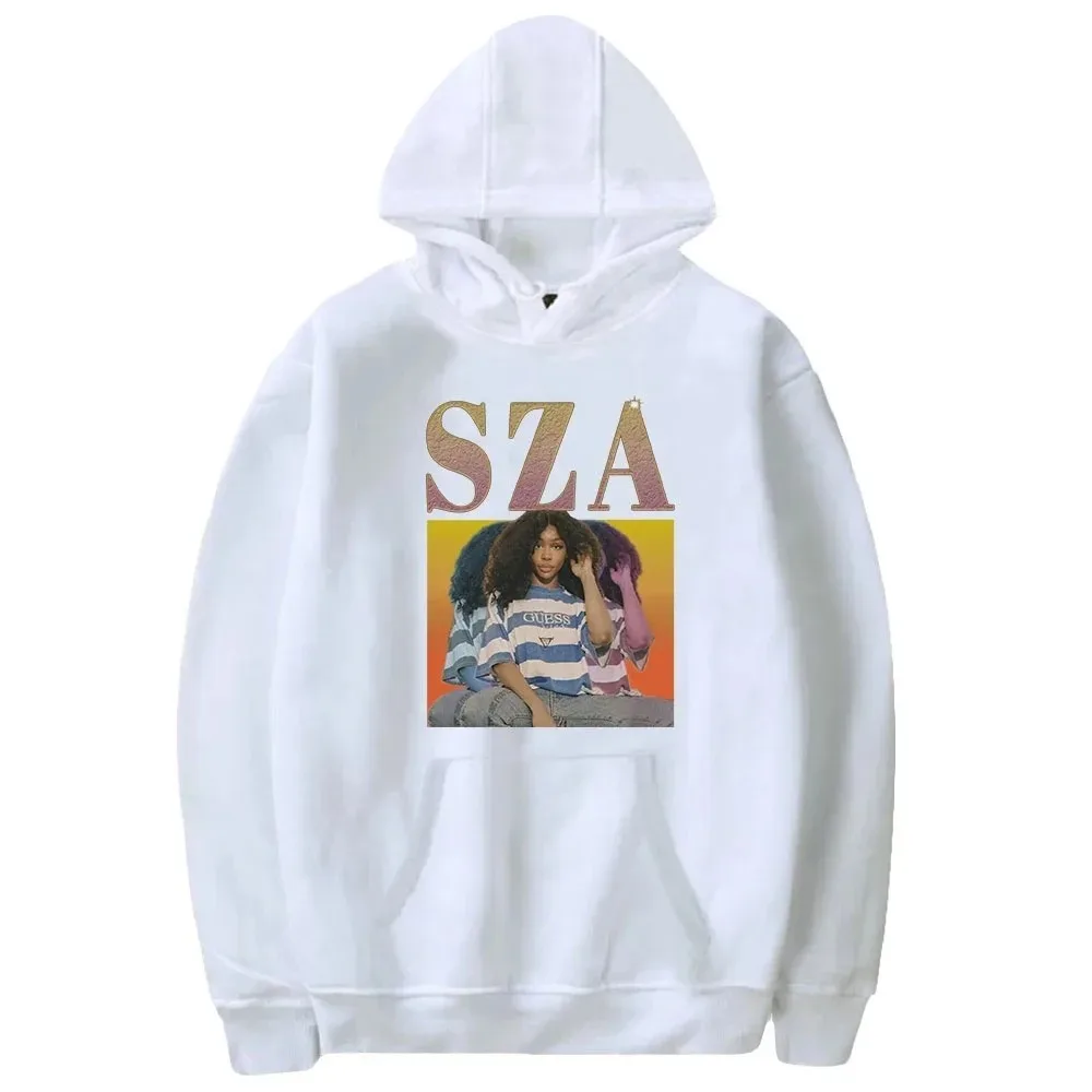 Sza-Streetwear casual unissex com moletons, pulôver masculino, camisolas masculinas e femininas, moletons, tops, 2024