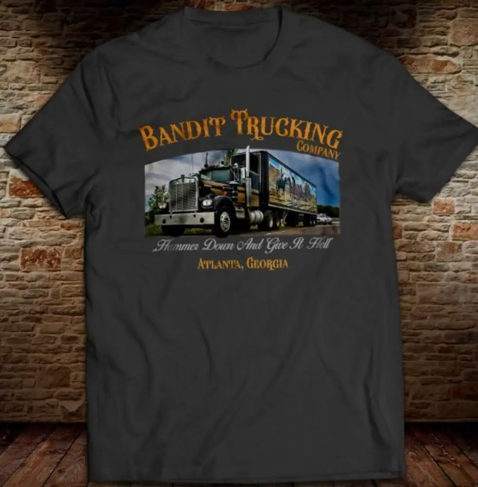 Smokey And The Bandit Trucking T-Shirt Burt Reynolds Jerry Reed Snowman Vintage